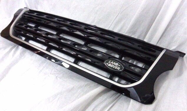 Land Rover Brand OEM LR4 Discovery 4 Gloss Black 2014-16 MY Edition Front Grille