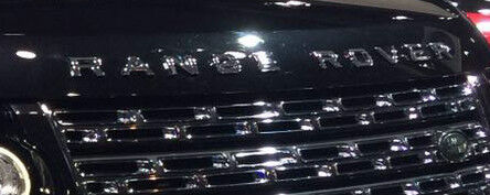 Range Rover L405 OEM SVAutobiography Chrome Trimmed Lettering Front & Rear New