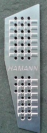 Hamann OEM Aluminum Footrest For E46 E90 E91 E92 E93 BMW 3 Series Models New