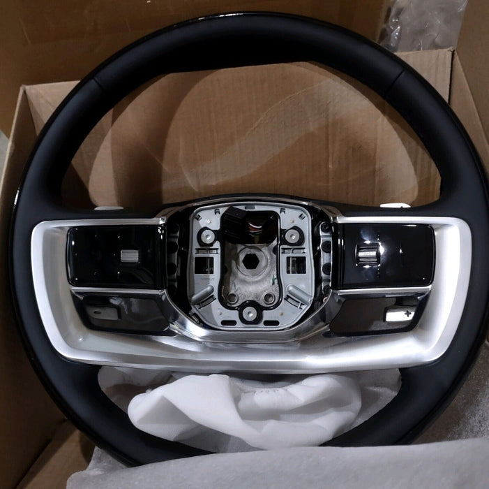 Range Rover L460 2022*+ Grand Black Wood Heated Steering Wheel SVO Bespoke New