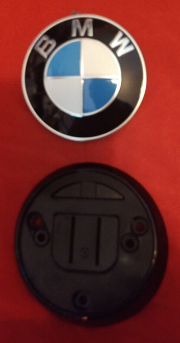 BMW OEM G06 F96 X6 2020+ Gloss Black Shadow-Line Tailgate Emblem Base & Emblem