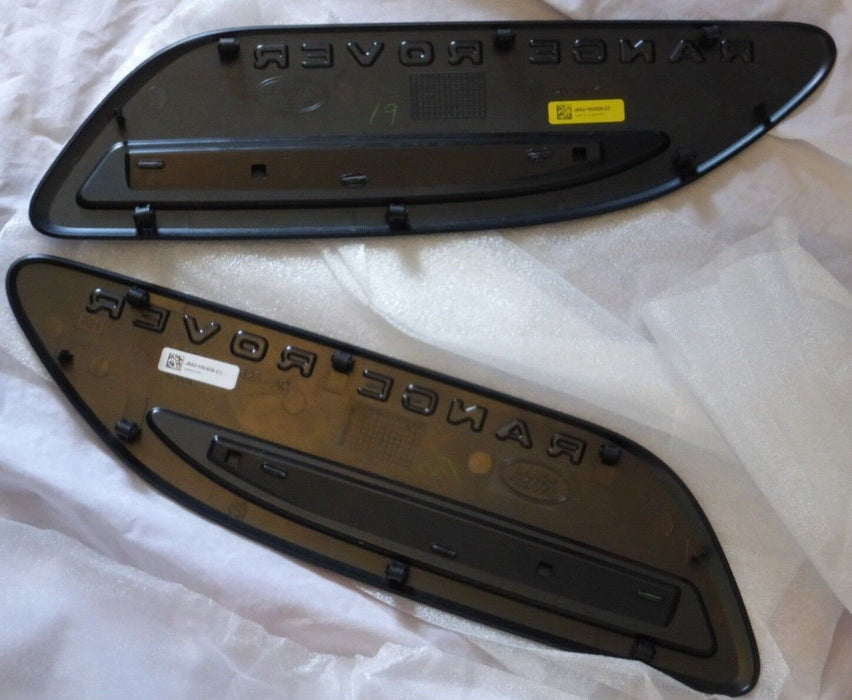 Land Rover OEM Range Rover Velar L560 Hood Vent Louvre Pair Glossy Black New