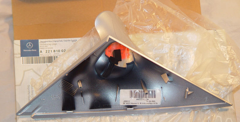 Mercedes-Benz OEM W221 S Class 07-09 Right Side Mirror Triangle Brand New