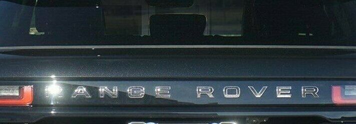Range Rover Velar Lettering Land Rover OEM Range Rover Velar L560 SVAutobiography Front & Rear ...