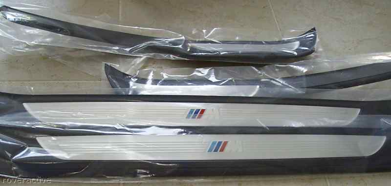 BMW Genuine E90 E91 3 Series 2006-2012* Sedan Wagon M Door Sill Trim Strips OEM