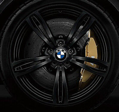 BMW F10 M5 OEM Genuine Style 343 20" M5 M Double Spoke Forged Wheels Matt Black