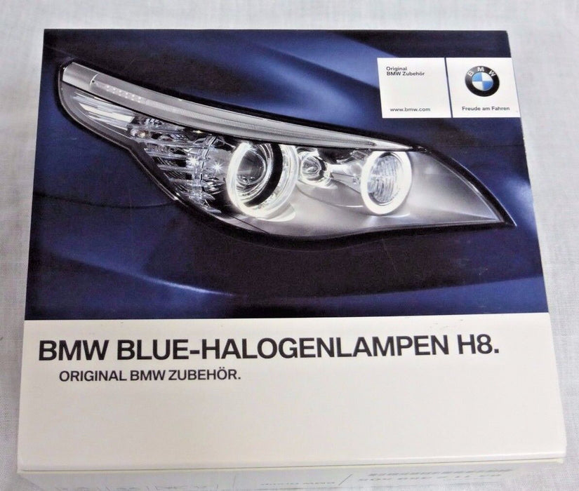 BMW Brand OEM Blue-Halogen Light Bulb H8 Pair Brand New