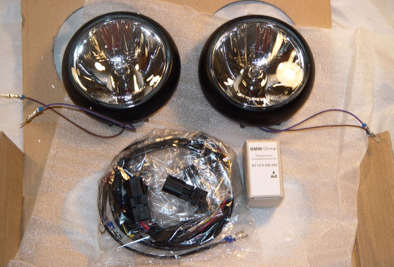 MINI Brand COOPER Clubman Countryman R55 R56 R57 R60 OEM Black Driving Lamp Set