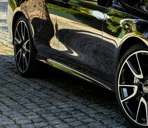 Mercedes-Benz OEM AMG Side Skirt Pair For W213 E Class Sedan & Wagon 2017+ New