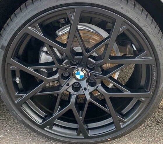 BMW OEM G20 G21 3 Series Style 795M Y-Spoke 20" Forged Wheel Set Matte Black New
