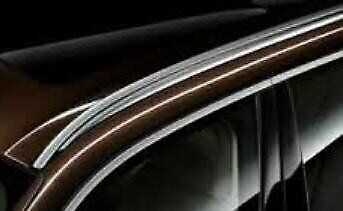 BMW OEM G06 F96 X6 2020+ Aluminum Roof Rail Pair in Silver Brand New