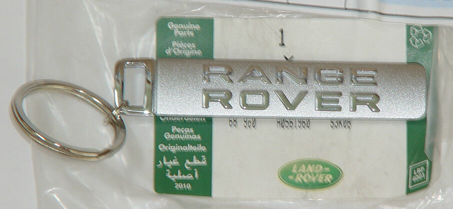 Range Rover Sport Chrome Plated Autobiography Keychain OEM Genuine Exclusive NEW
