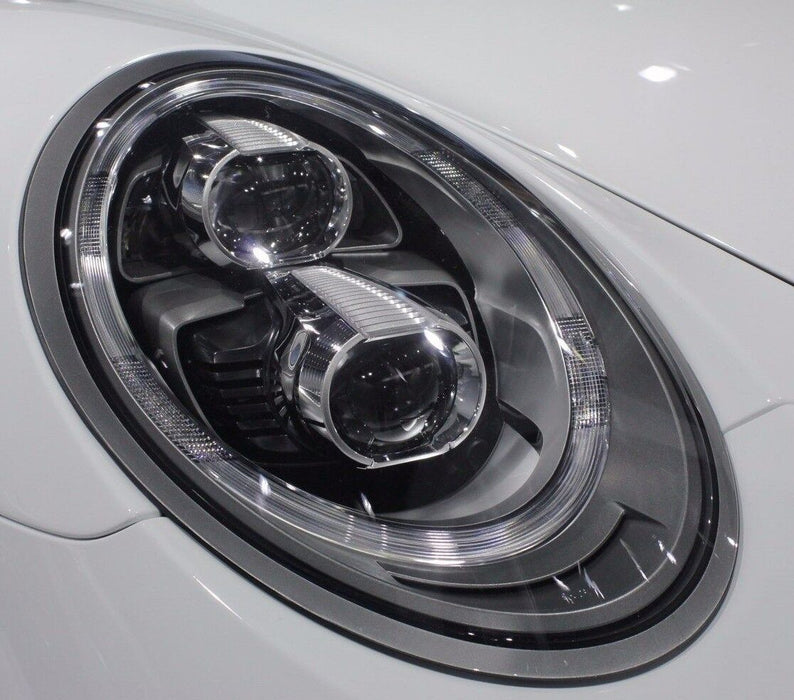 Porsche OEM 991 Carrera 4S S Targa Turbo LED Black-Line Headlamps Brand New
