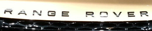 Range Rover Evoque L538 OEM Black Stealth Pack Ebony Lettering Front & Rear New
