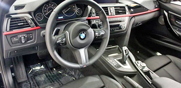 BMW OEM F30 F31 F34 F36 3&4 Series 2012*+ Diamond High Gloss Black Interior Trim