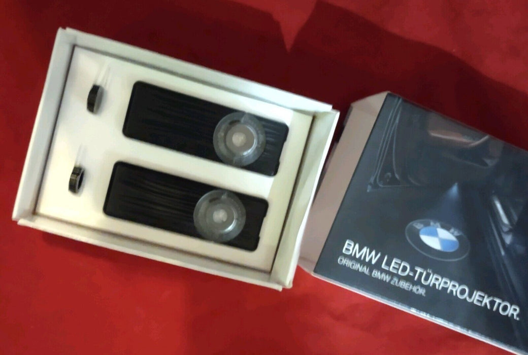 BMW OEM BMW M LED Door Logo Projector Most Models Fitment Brand New