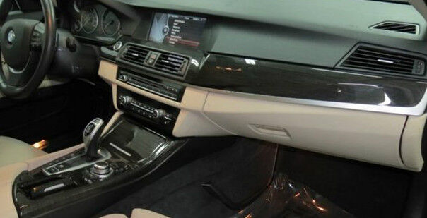 BMW OEM F10 F11 5 Series 2011+ Fine-Line Anthracite Wood Interior Trim Kit 4CE