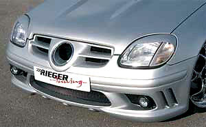 Rieger OEM Front Sport Bumper For SLK Class 1st Generation R170 1997-2004 Models