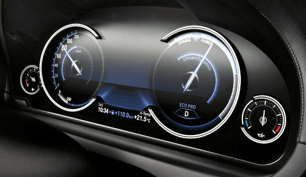 BMW OEM F10 F12 F13 F06 Multi-functional Instrument Cluster Display LC ...