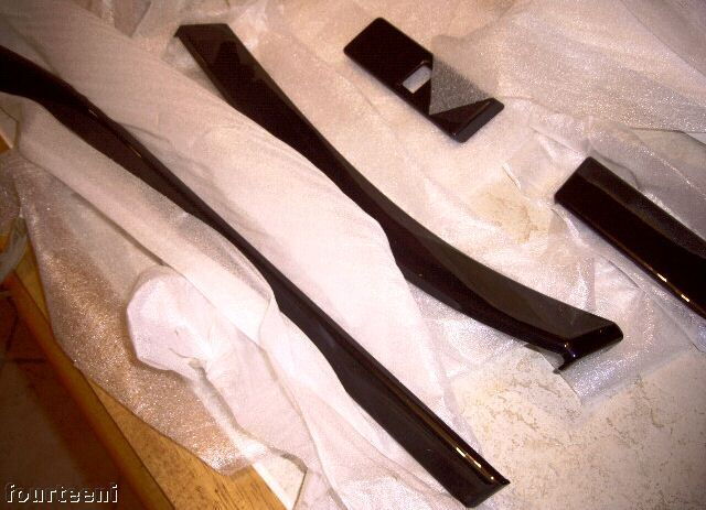 BMW Genuine OEM E39 5 Series 1997-2003 High Polished Black Interior Trim Kit NEW