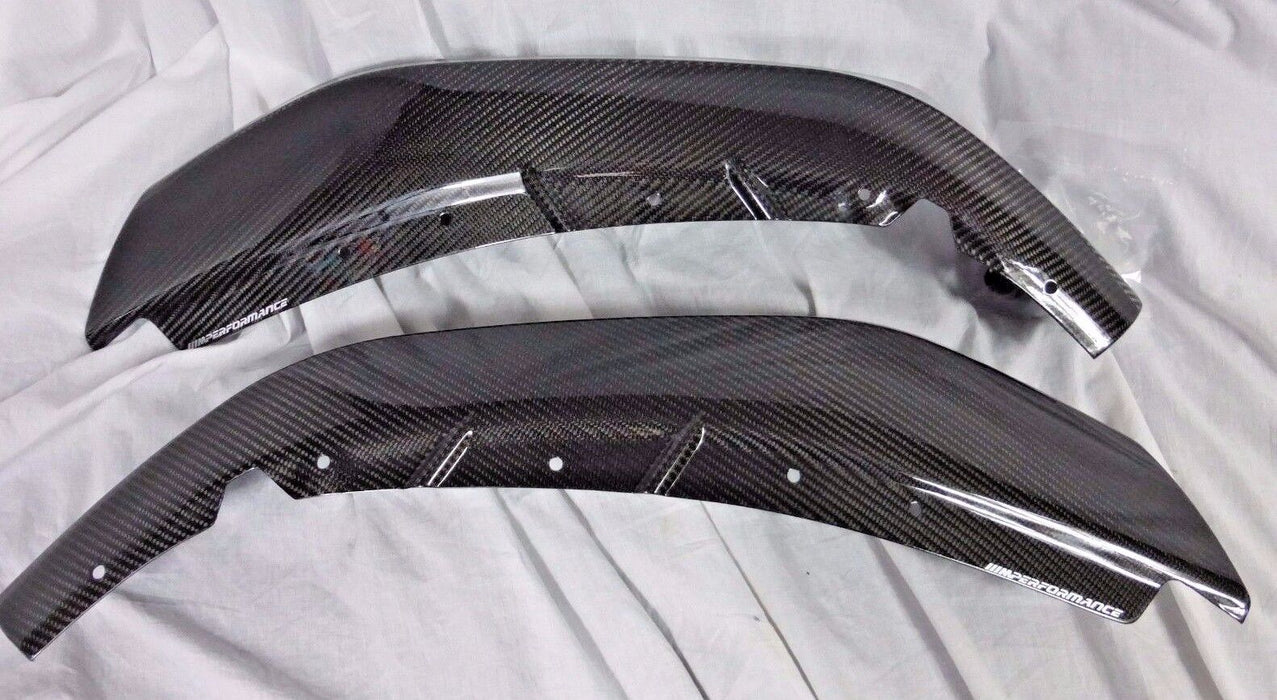 BMW OEM G30 G31 5 Series M Performance Carbon Fiber Front Spoiler & Splitters