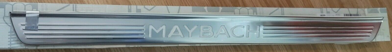 Mercedes-Benz MAYBACH OEM LED Illuminated Door Sill Trim Plates Front Pair W222