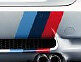 BMW OEM M Performance E92 E93 M3 Front & Rear Tri Color M Stripe Decal Set New