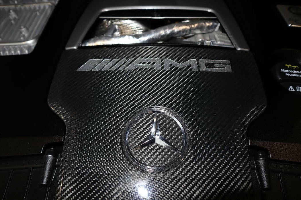 Mercedes OEM Carbon Fiber Engine Cover W222 C217 S63 AMG S63 AMG S Class New