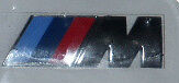 BMW OEM ///M Sport Chrome Tri-Color Fender Badge Factory Sealed F15 F16 F22 F26