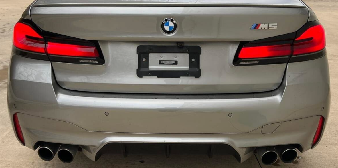 BMW G30 F90 LCI 5 Series 2021+ US Spec Taillights Red Turn Signals Plu ...