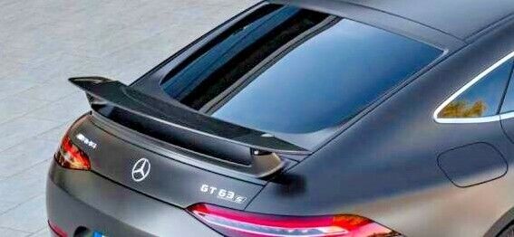 Mercedes-Benz OEM X290 AMG GT Coupe Fixed Static Spoiler Wing AMG Carbon Fiber