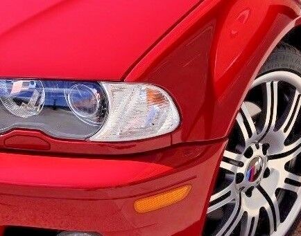 BMW OEM E46 3 Series 2003-2006 Coupe Convertible Clear Corner Light Pair New