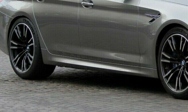 BMW OEM G30 G31 F90 5 Series 2017+ M5 M Sport Side Skirt Pair Unpainted New