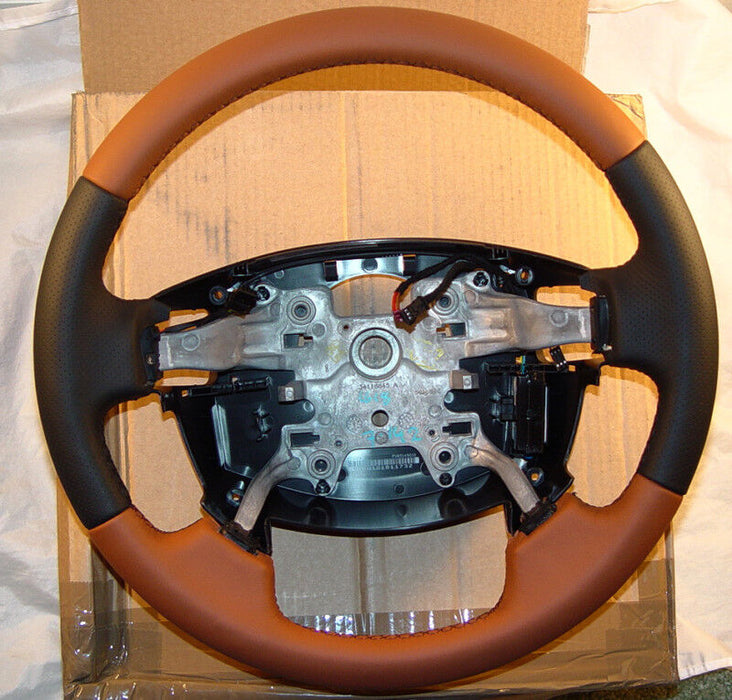 Land Rover OEM Range Rover Sport Autobiography Tan Bi-Colored Steering Wheel New