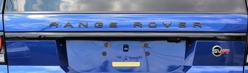Range Rover Sport L494 2014+ OEM Gloss Black Ebony Lettering Front & Rear New