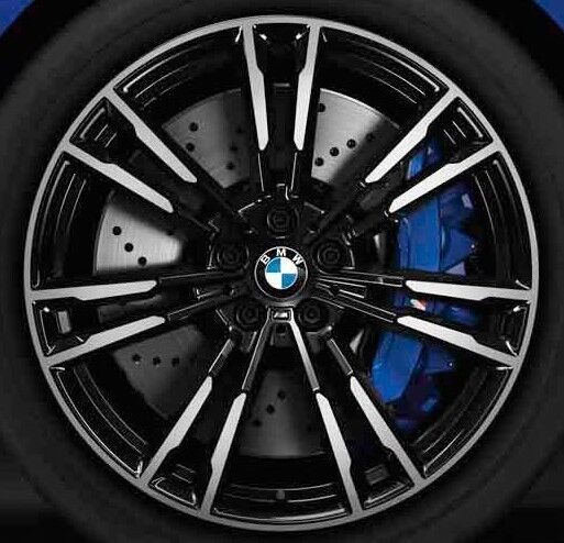 BMW OEM F90 M5 2018+ 706M 20" M Double Spoke Wheels Machine Polished Set Of 4