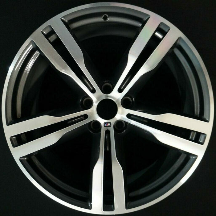 BMW G11 G12 G30 OEM 648M 20" Orbitgrey M Double Five Spoke Bi-Color Wheels NEW