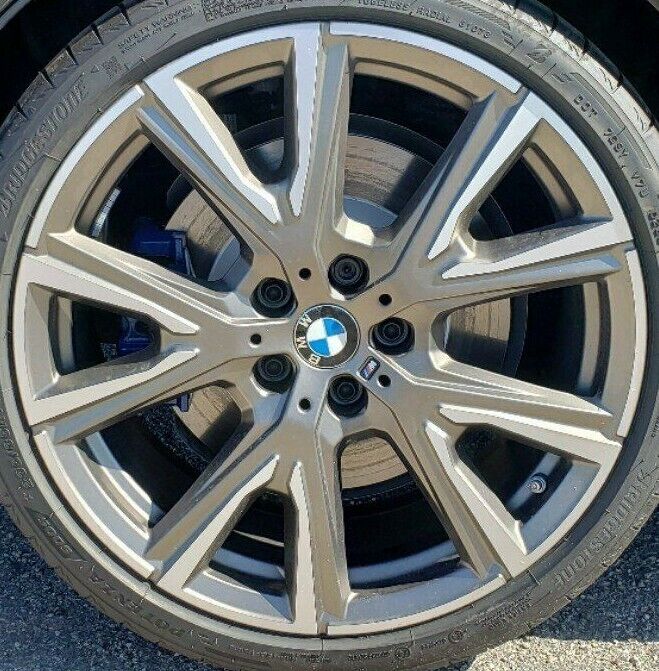 BMW OEM F44 2 Series Style 557M V Spoke 19" Alloy Wheel Set Cerium Grey New