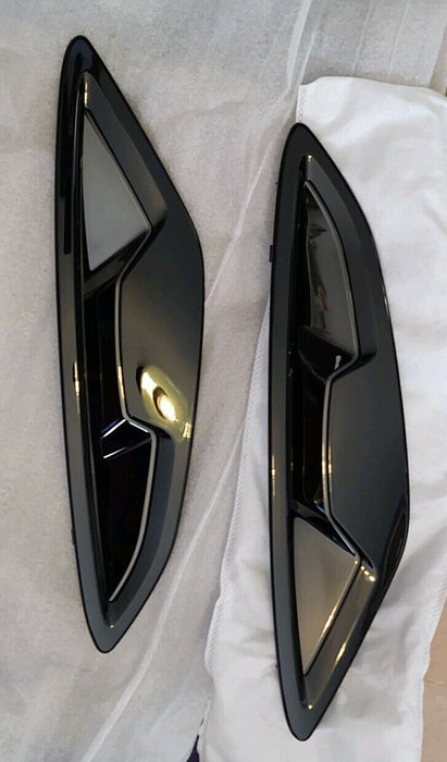 BMW OEM G14 G15 G16 8 Series 2019+ Gloss Black Air Duct Trim Pair Brand New