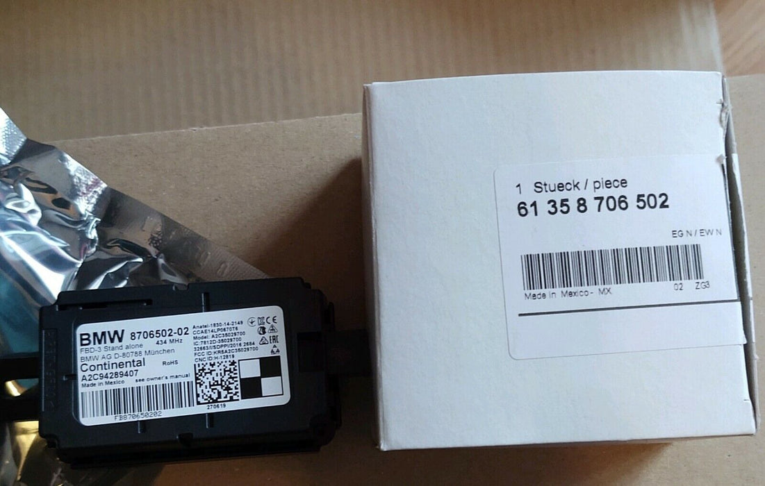 BMW Mini OEM 434 MHz Radio Remote Control Receiver F30 F32 i8 F15 F16 F60 F57