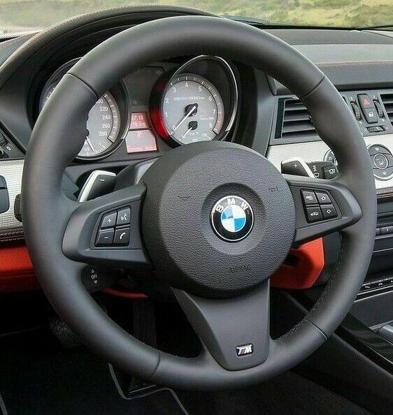 BMW OEM Nappa Leather E89 Z4 M Sport Steering Wheel For Paddle Shifters New