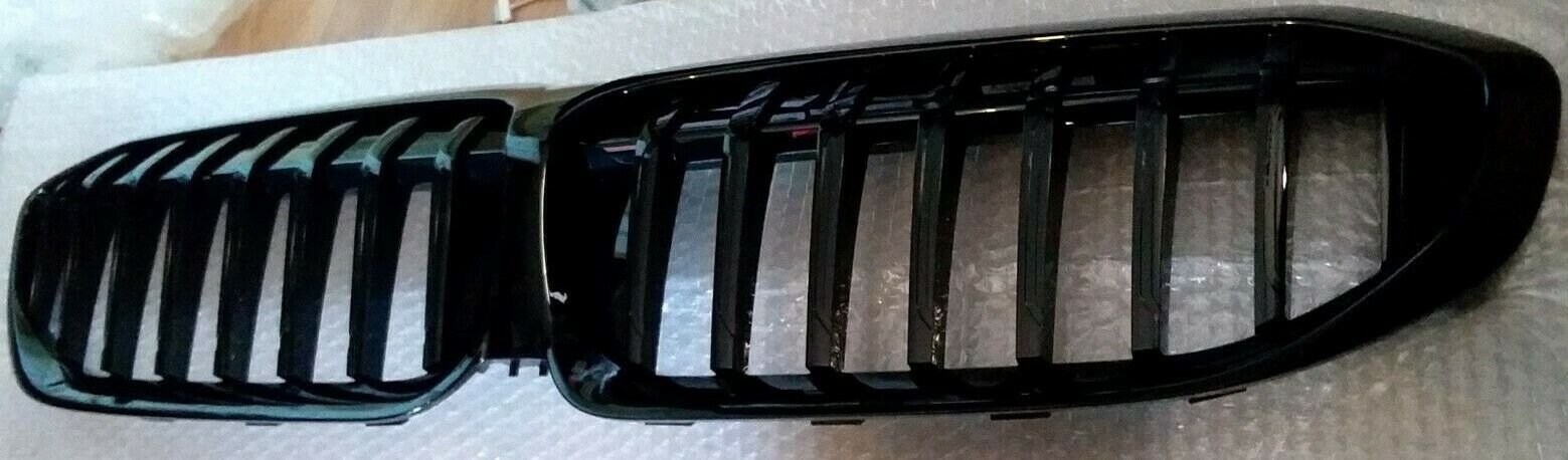 BMW Brand OEM G20 3 Series 2019+ Shadow-line Gloss Black Front Grille Brand New