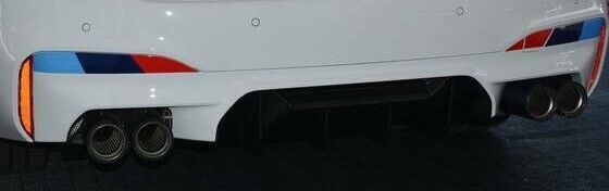 BMW OEM F90 M5 2018+ M Performance Titanium Sports Exhaust System Carbon Tips