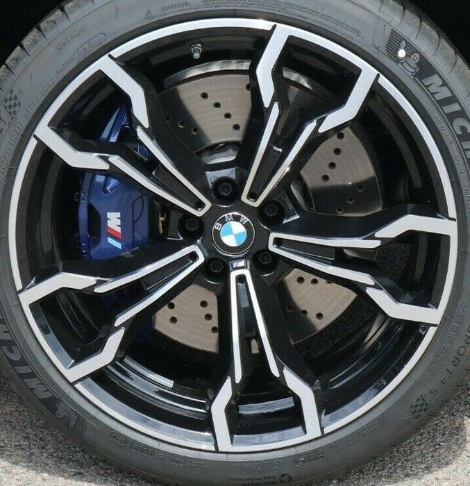 BMW OEM F97 F98 G01 G02 Style 765M V-Spoke 21" Wheel Set Black & Silver Bi-Color