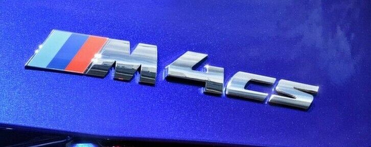 BMW Brand OEM F82 M4 CS Original Trunk Badge Rear Emblem Brand New