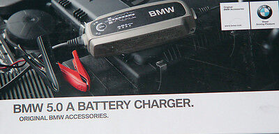 BMW Brand OEM Genuine 5.0 AMP Euro Spec Battery Charger All Models Brand New