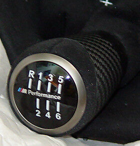 bmw m performance gear knob BMW OEM 6 Speed F20 F21 1 Series M Performance Carbon Shift Knob Alcantara Boot