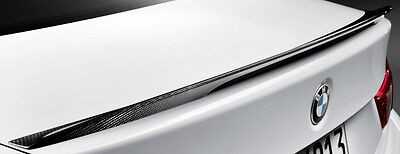 BMW F32 4 Series Coupe OEM Genuine M Performance Carbon Fiber Rear Lip Spoiler