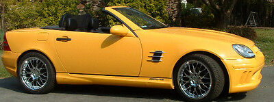 Mercedes Genuine Rieger Brand SLK 1997-2004 R170 Infinity Side Skirt Pair New