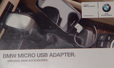 BMW Brand Genuine OEM Micro USB Charger For All Models